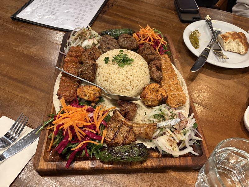 Lavash Bar & Grille food